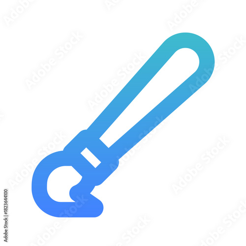 brush bold gradient icon
