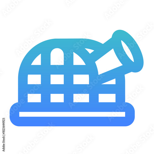 planetarium bold gradient icon