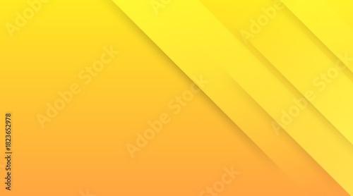 Bright orange abstract background with diagonal layered stripes.