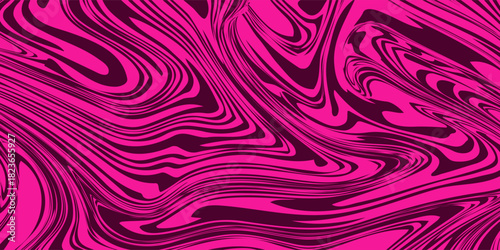 Seamless abstract marble pattern, wood texture, watercolor marble pattern. Ebru style.black and pink colors.Trendy textile, fabric, wrapping. Aqua ink painting on water.