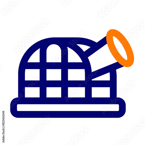 planetarium duotone icon
