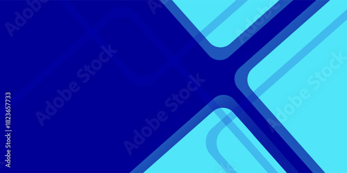 Blue abstract geometric background. Suit for business, institution, conference, party, Vector illustration