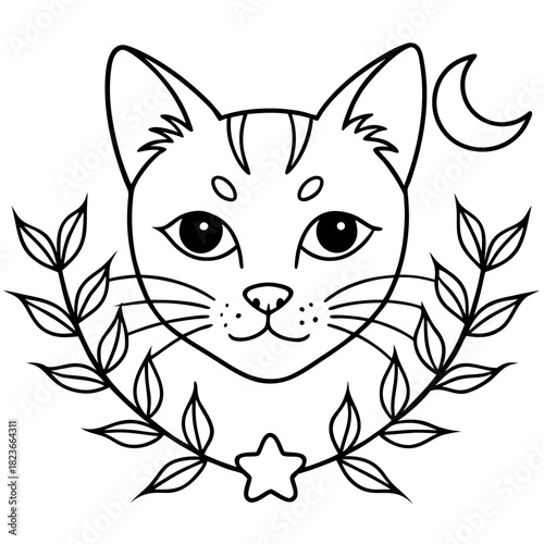 Elegant Ornament Collection: An exquisite assortment of black, swirling, stylized ornament designs, capturing the essence of refined grace and artistic charm.	