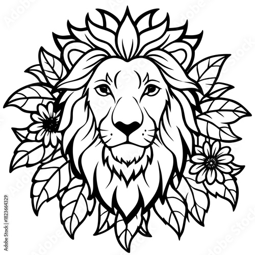 Elegant Ornament Collection: An exquisite assortment of black, swirling, stylized ornament designs, capturing the essence of refined grace and artistic charm.	