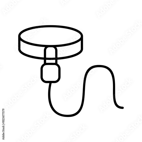 Dog leash and collar