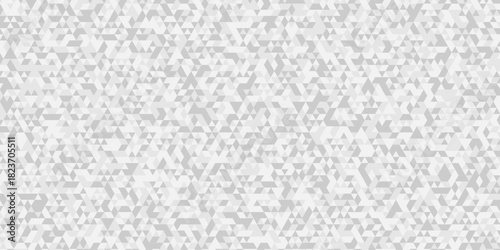Abstract geometric wall tile and metal cube background triangle wallpaper. Seamless geometric pattern low polygon backdrop background. Gray diamond overlap polygonal background.	