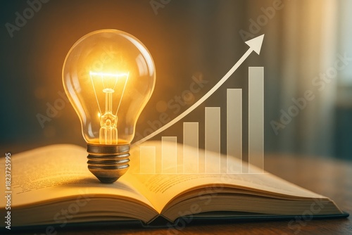Illuminated ideas for growth and learning from an open book, idea generation, business strategy
