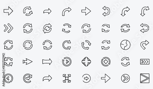 Premium Navigational Arrows UI Collection