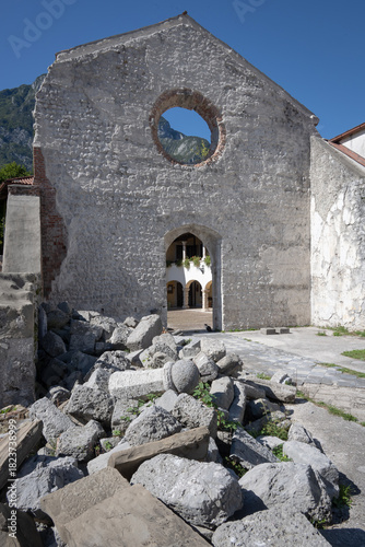 Venzone (Italy), ruins of the Chiesa del Convento