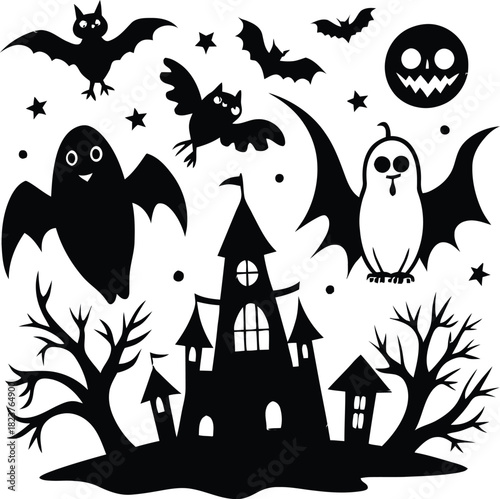 halloween vector illustration