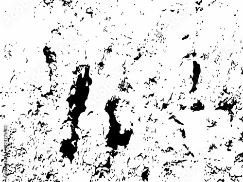 White black grey concrete wall, floor with cracks, texture background, cracked paint. White Surface Texture In Pieces. Grey plaster facade house wall with dark cracks


