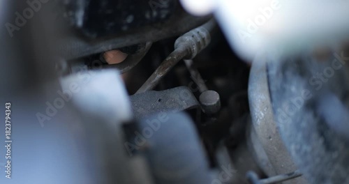 Manual Gearbox Showing Precise Gear Shifting Via Metal Levers With Throttle Whistle Background Engine Tuning Automotive Mechanics Industrial Technology Driving Experience And Mechanical Engineering