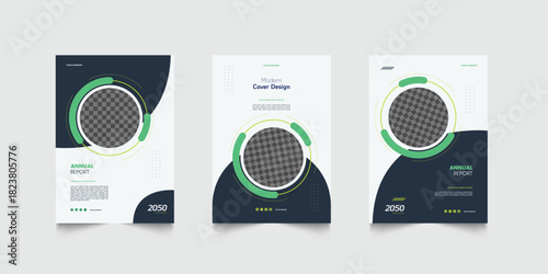 Corporate Book Cover Design Template in A4. Can be adapt to Brochure, Annual Report, Magazine,Poster, Business Presentation, Portfolio, Flyer, Banner, Website.