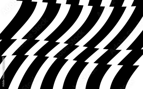 Zigzag lines wallpaper. Zig zag print. Thunder bolt background. Electricity power, flash light, jagged stripes pattern. Superhero, boom, speed or surprise cartoon effect. Vector graphic illustration.
