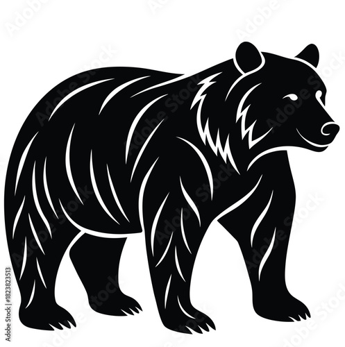 USA popular Animal vector sillhouette illustration