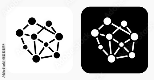 Ml Model black and white icon