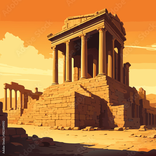 Ancient Temple Ruins A Glimpse into Historys Architectural Marvels.