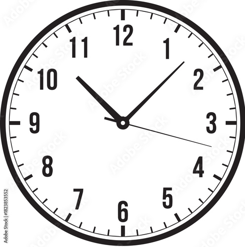 wall clock vector