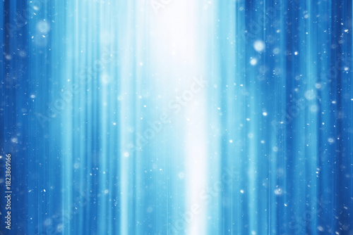 blue snow lines background / abstract background christmas blue snowflakes blurred background, snow flakes