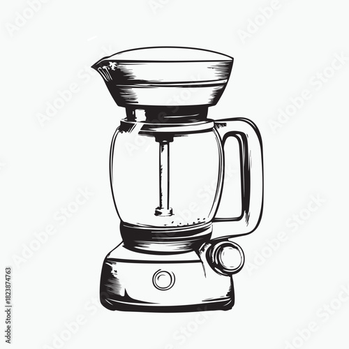 blender isolated on white background