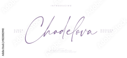 Luxury font alphabet logo. Typography beautiful fashion elegant classic letters serif italic fonts decorative wedding vintage blossom logos. vector illustration