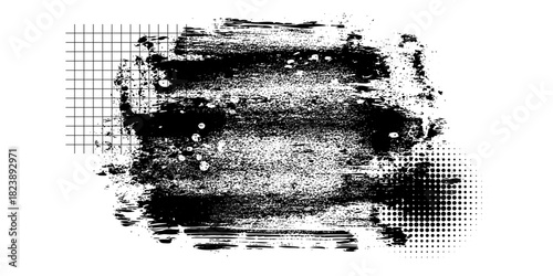 grunge stamp halftone background