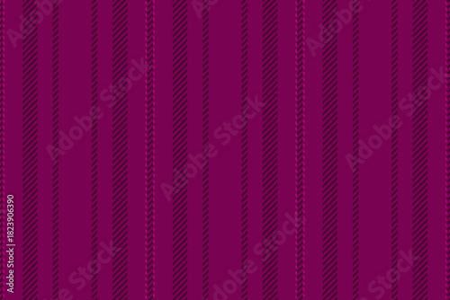 Bolourful vertical vector seamless, tradition stripe texture pattern. Flanket background textile fabric lines in pink and dark colors.