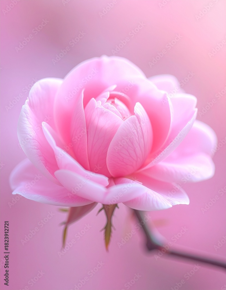 Fototapeta premium pink rose flower