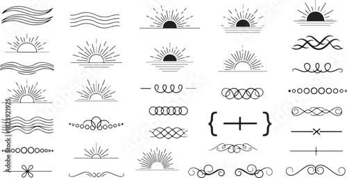 Digital vector file placeholder concept for graphic design and illustration software applications, scalable graphic asset