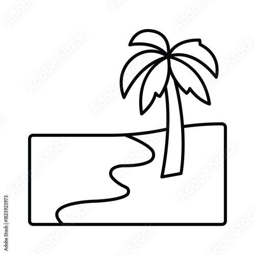 Ocean Waves Vector icon which can easily modify or edit