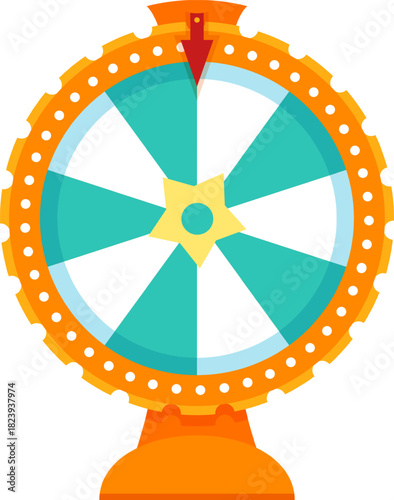 Spinning wheel for games of chance and fortune