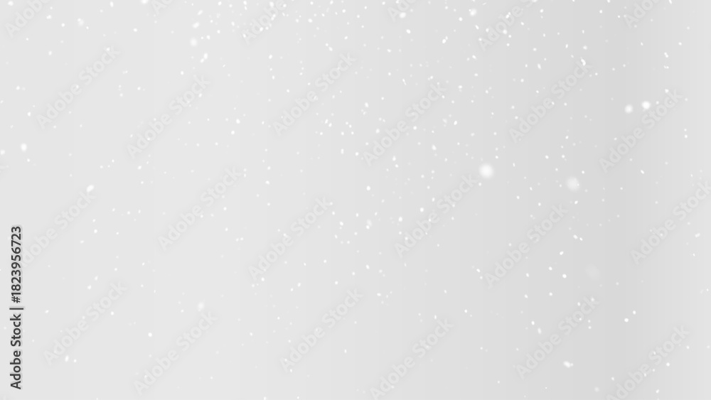 Obraz premium PNG falling snow on a transparent background. Gentle snowfall with light snowflakes, soft snow flakes and a clean winter scene. Includes subtle bokeh lights in vector style.