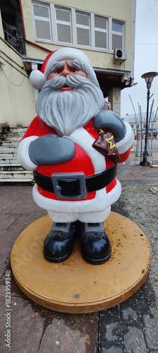 toy train on a railway station