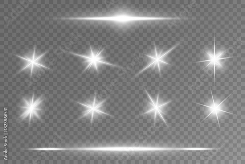 MobileLens Flare, light glow effect. sun or realistic shining star with backlight effect.
bokeh glitter and sparkles or sparkles on transparent background.
