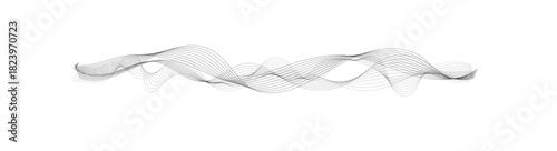 Abstract line wave background wave design brochure, website, and flyer. Musical Sound waves vector design template. Dynamic music, flowing lines.