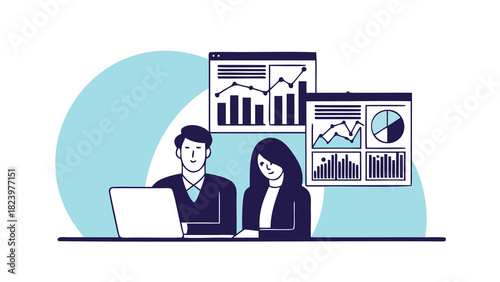 Modern open office interior with diverse employees engaged in collaborative conversations and work activities illustrating a dynamic and productive business environment