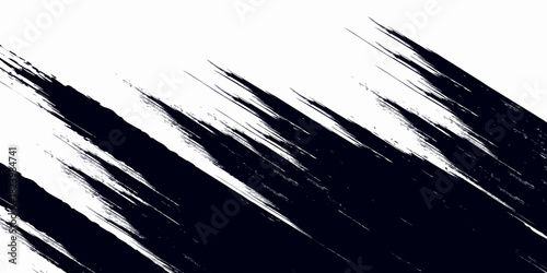 Abstract speed lines style orange color halftone banner design template. Vector. modern