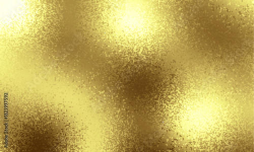 Gold background or texture and Gradients shadow. Gold background gradient foil vector yellow texture.