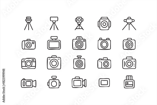 Video recorder and camera collection for filmmaking and broadcast design