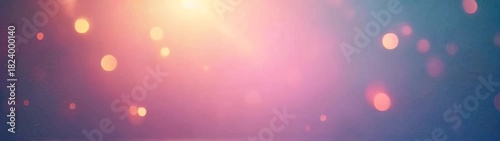Blurry bokeh of a blurry background with circles