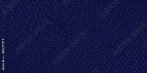 Abstract vector net background blue for sports, Mesh texture for fishing nets. Seamless pattern for sportswear or soccer goal, volleyball net, basketball hoop, hockey, design