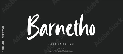 Modern clean rounded font perfect for branding, digital design, and contemporary visual identity