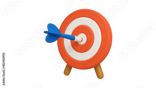 creative business types of icons ,3D Illustration of Data Analysis with Charts, Magnifying Glass, Gear, and Cloud Computing Icons