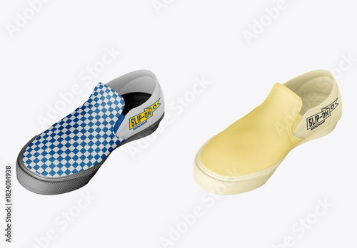 Slip-On Shoes Mockup