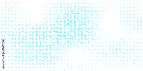 Light BLUE vector layout with circle shapes. Blurred decorative design in abstract style with bubbles. Template for your brand book.