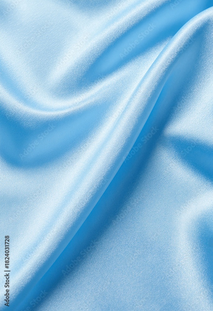 Obraz premium Light blue silk texture
