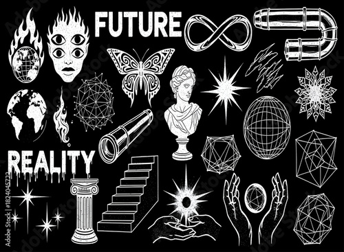 Esoteric symbols collection