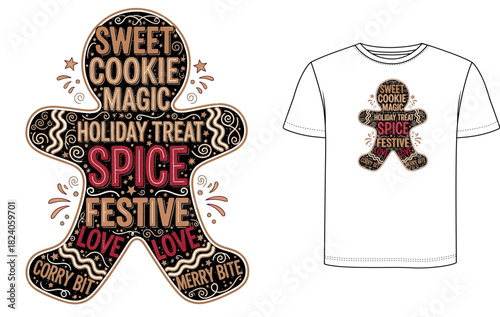 christmas gingerbread man