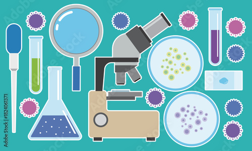 ウイルスや細菌の研究