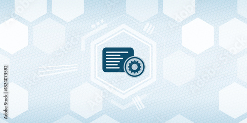 Text Format Editor Typography Document Settings Configuration Vector Icon Header Background